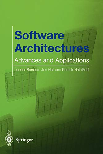 Imagen de archivo de Software Architectures: Advances and Applications a la venta por WorldofBooks