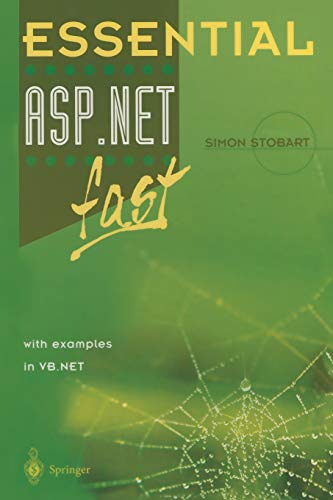 9781852336837: Essential ASP.NET™ fast: with examples in VB .Net (Essential Series)
