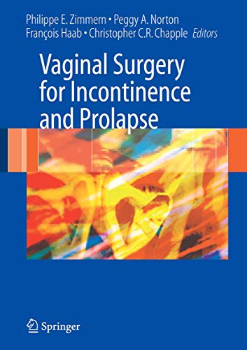 Imagen de archivo de Vaginal Surgery for Incontinence and Prolapse a la venta por ThriftBooks-Atlanta