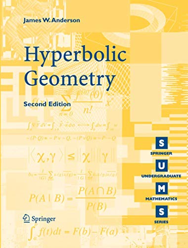 9781852339340: Hyperbolic Geometry (Springer Undergraduate Mathematics Series)