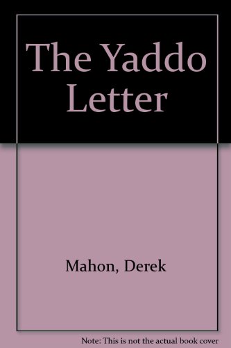 9781852350833: The Yaddo Letter