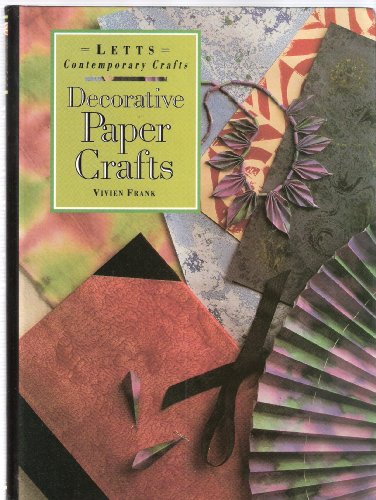 9781852381233: Decorative Paper Crafts (Contemporary Crafts S.)