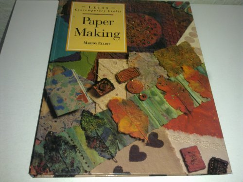 9781852385361: Paper Making (Letts Contemporary Crafts S.)