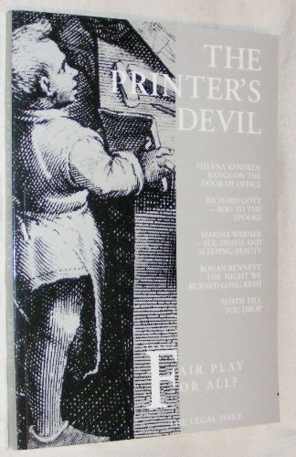 9781852420628: The Printer's Devil: Issue F