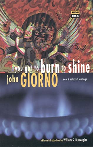 Beispielbild fr You Got to Burn to Shine - new and selected writings (High Risk) zum Verkauf von WorldofBooks