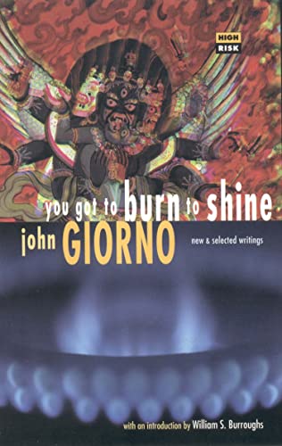 Imagen de archivo de You Got to Burn to Shine - new and selected writings (High Risk) a la venta por WorldofBooks