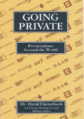 Beispielbild fr Going Private: Privatisations Around the World zum Verkauf von Reuseabook