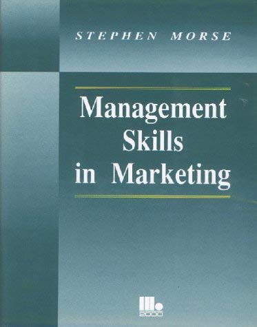 Stock image for Management Skills in Marketing for sale by Harry Righton