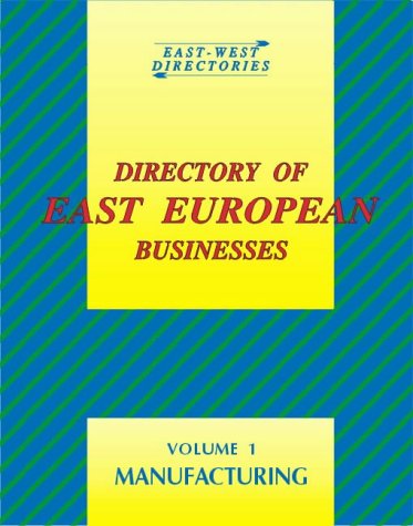 Directory of East European Businesses (9781852521165) by Hannan, Paul