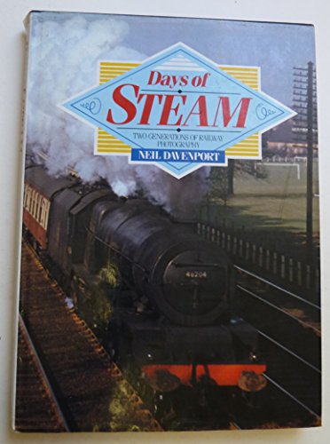 Imagen de archivo de Days of Steam: Two Generations of Railway Photography a la venta por WorldofBooks