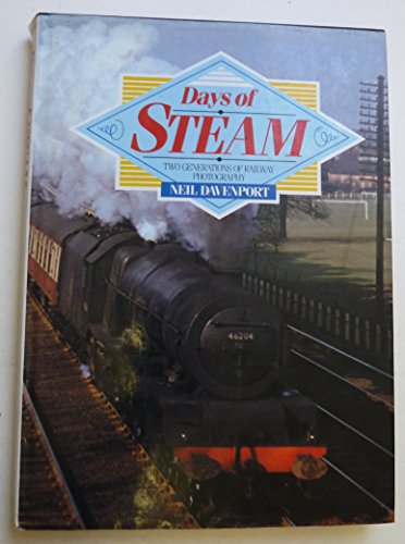Stock image for Days of Steam: Two Generations of Railway Photography for sale by WorldofBooks