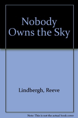 9781852693428: Nobody Owns the Sky