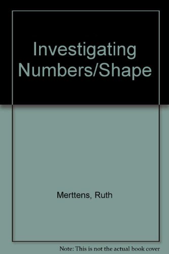9781852700225: Investigating Numbers/Shape