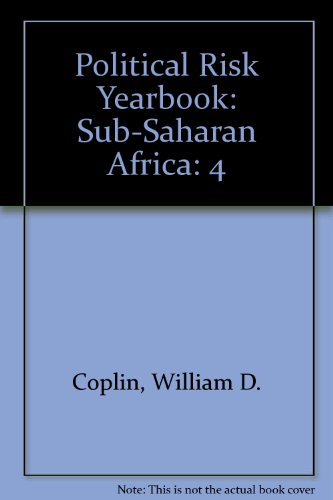 Political Risk Yearbook: Sub-Saharan Africa (9781852712402) by Unknown Author