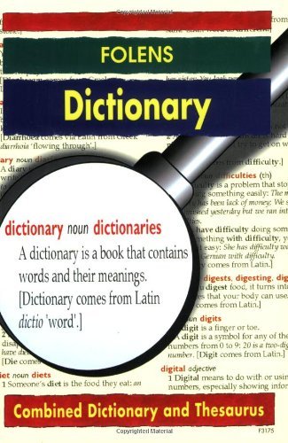 Folens Dictionary: Combined Dictionary and Thesaurus (9781852763176) by McDonald () Fred