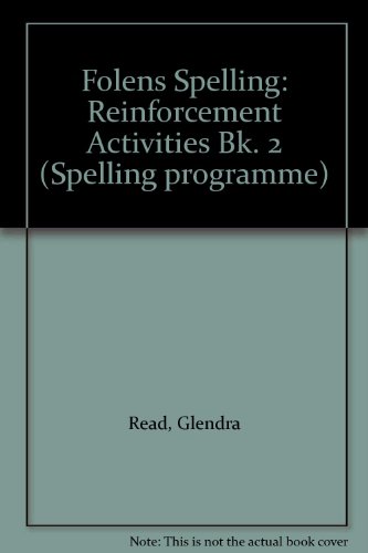 9781852765811: Reinforcement Activities (Bk. 2) (Spelling programme)
