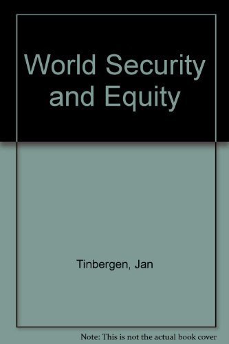 World Security and Equity (9781852781873) by Tinbergen, Jan