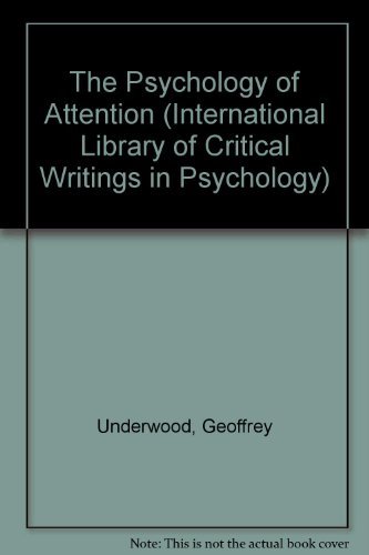 9781852787561: The Psychology of Attention