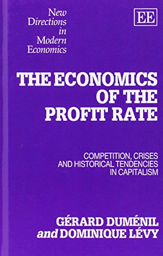 9781852787608: The Economics of the Profit Rate: Competition, Crises and Historical Tendencies in Capitalism