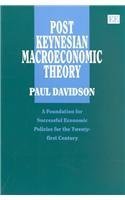 Stock image for Post Keynesian Macroeconomic Theory : A Foundation for Successful Economic Policies for the Twenty-First Century for sale by Better World Books