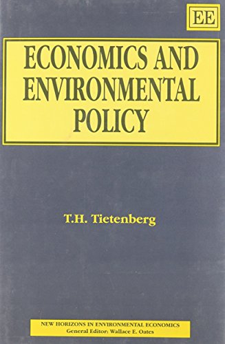 Imagen de archivo de Economics and Environmental Policy (New Horizons in Environmental Economics series) a la venta por Goldstone Books