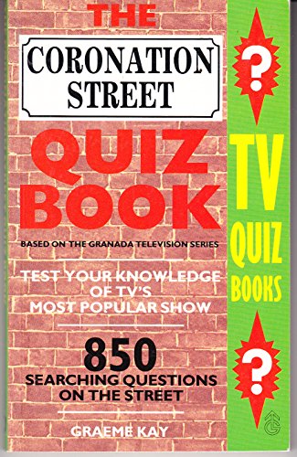 Stock image for "Coronation Street" Quiz Book (TV quiz books) for sale by AwesomeBooks