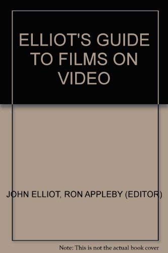 Beispielbild fr Elliot's Guide to Films on Video zum Verkauf von Ammareal