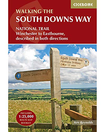 Stock image for The South Downs Way: Eastbourne to Winchester (British Long-distance Trails) for sale by Greener Books