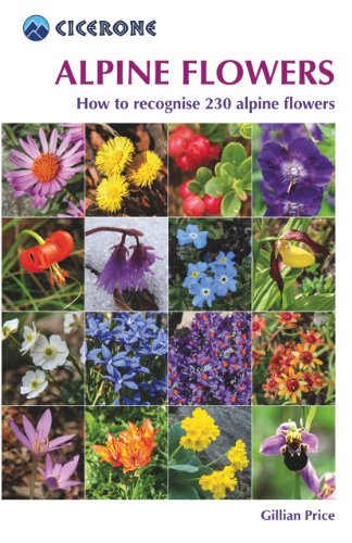 9781852845650: Cicerone Alpine Flowers: How to Recognize over 230 Alpine Flowers