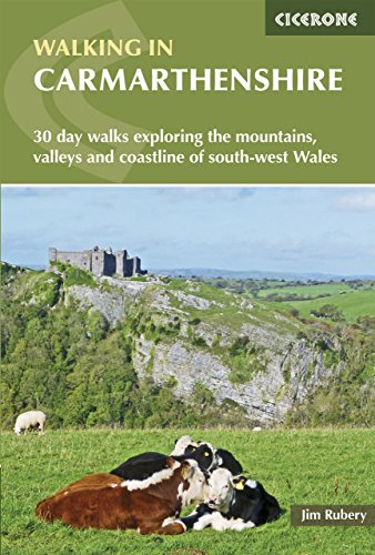 Stock image for Walking in Carmarthenshire: 30 day walks including the Black Mountains, Teifi valley and Carmarthen Bay (Cicerone Walking Guides) for sale by WorldofBooks
