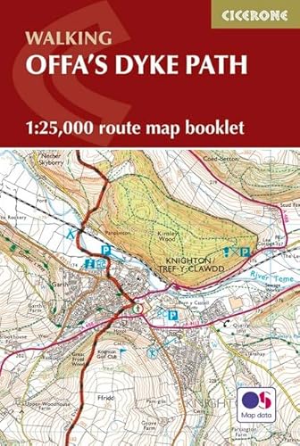 9781852848941: Offa's Dyke Map Booklet: 1:25,000 OS Route Mapping