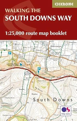 9781852849399: The South Downs Way Map Booklet: 1:25,000 OS Route Mapping