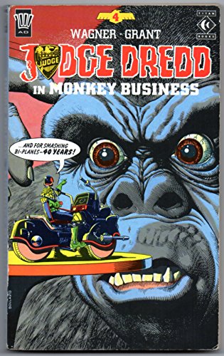 Beispielbild fr Judge Dredd. No 4: Monkey Business zum Verkauf von Wonder Book