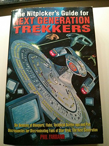 Imagen de archivo de NITPICKER'S GUIDE FOR NEXT GENERATION TR: v. 1 (Nitpicker's Guide for Next Generation Trekkers) a la venta por WorldofBooks