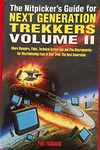 Beispielbild fr The Nitpicker's Guide for Next Generation Trekkers: v. 2 (Nitpicker's guides: Star Trek - The Next Generation) zum Verkauf von AwesomeBooks