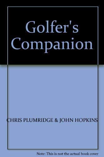 Stock image for Golfer's Companion for sale by Cambridge Rare Books