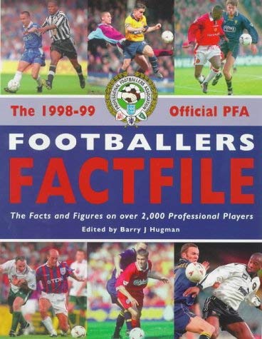Imagen de archivo de The Official Professional Footballers' Association Footballers' Factfile 1998-99 a la venta por AwesomeBooks