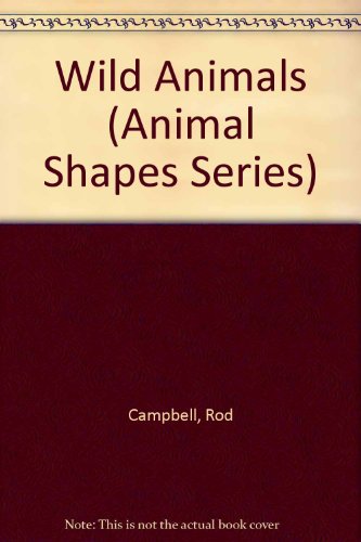 9781852920210: Wild Animals (Animal Shapes Series)