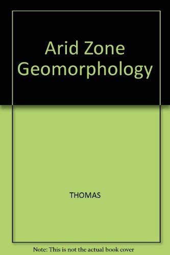 9781852930202: Arid zone geomorphology
