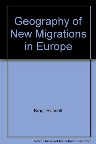 Stock image for Geography of New Migrations in Europe for sale by HPB-Red