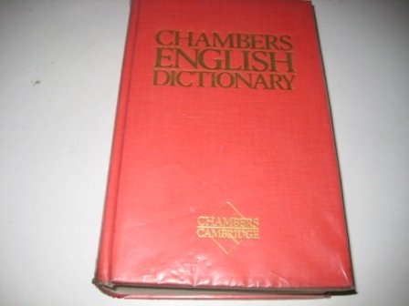 Stock image for Chambers English Dictionary for sale by MusicMagpie