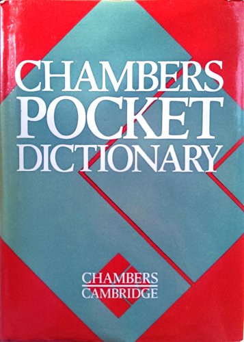 9781852960124: Chambers Pocket Dictionary