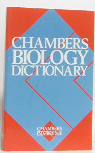 9781852961534: Chambers Biology Dictionary