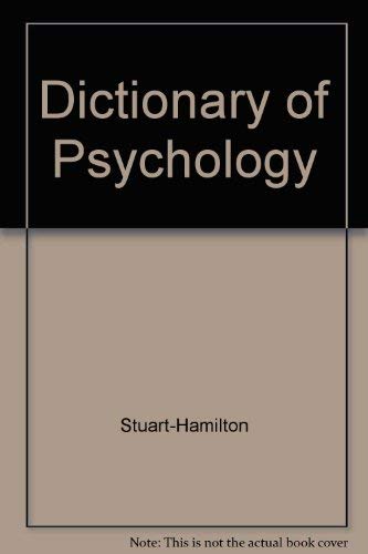 Beispielbild fr Dictionaries of Psychology zum Verkauf von Bookmonger.Ltd