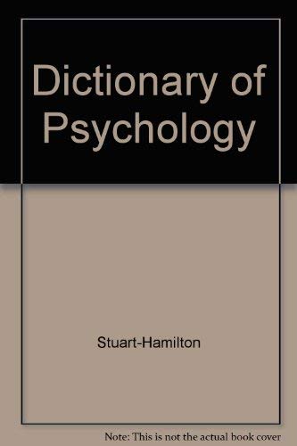 9781853023422: Dictionaries of Psychology