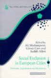 Social Exclusion in European Cities: Processes, Experiences, and Responses (Regional Policy and Development Series, 23) (9781853026096) by Allen, Judith; Regional Studies Association (London, England)