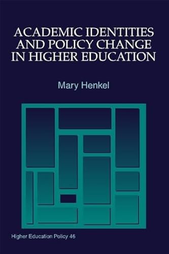 Stock image for Academic Identities and Policy Change in Higher Education for sale by Anybook.com