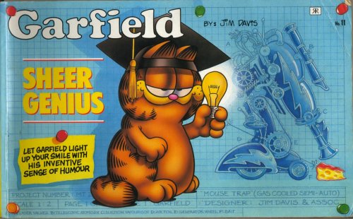 Stock image for Garfield - Sheer Genius (Garfield landscape books) for sale by Reuseabook