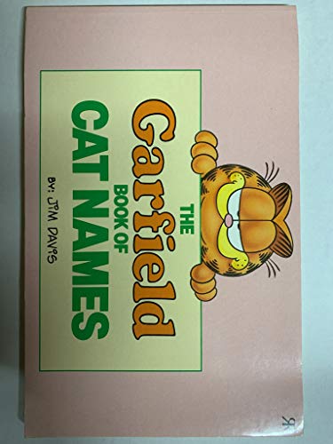 9781853041068: The Garfield Book of Cat Names