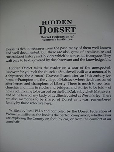 Stock image for Hidden Dorset for sale by WorldofBooks